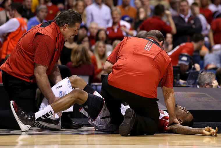 Kevin Ware - Leg Fracture