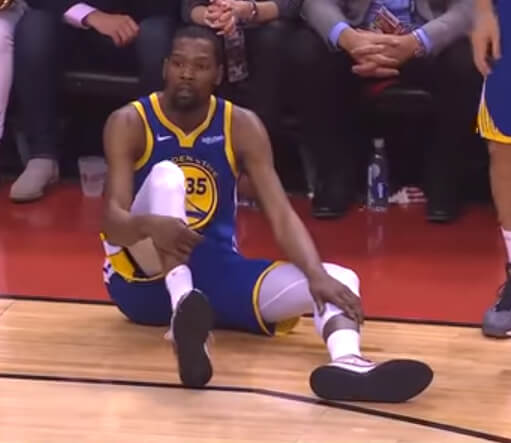 Kevin Durant - Ruptured Achilles